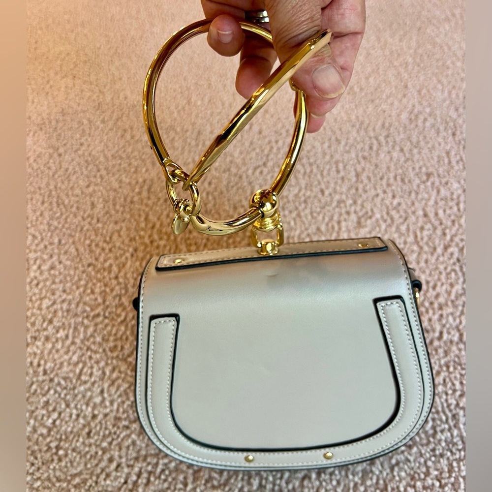 Gold-Handle Bracelet Bag - Picture 4 of 6